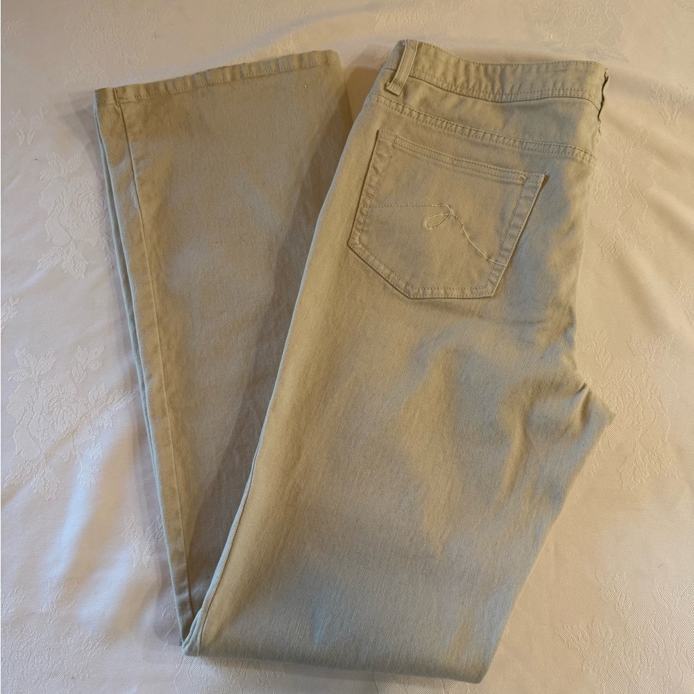 Faded Glory Women's Beige Straight Leg Jeans